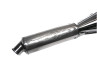 Exhaust Tomos A55 26mm Tecno Bullet chrome / aluminium Euro2 thumb extra
