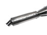 Uitlaat Tomos A55 26mm Tecno Bullet chroom / aluminium Euro2 thumb extra