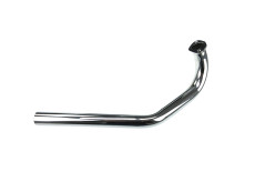 Exhaust manifold Tomos 2L / 3L 28mm chrome