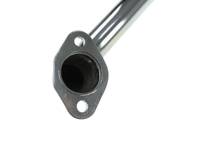 Exhaust manifold Tomos 2L / 3L 28mm chrome