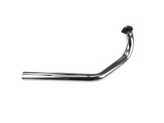 Exhaust manifold Tomos 2L / 3L 28mm chrome