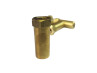 Exhaust nut M6x25 brass long thumb extra