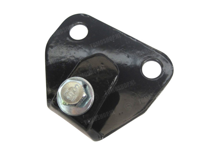 Exhaust bracket Tomos Euro2 frame black main