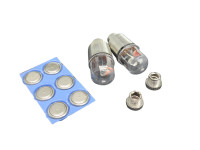 Valve caps set LED clear