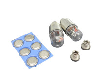 Ventilkappen Satz LED Blank