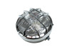 Headlight round 130mm cross with grill black with chrome (P26S / SV8.5) thumb extra