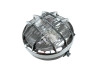 Headlight round 130mm cross with grill black with chrome (BA20D) thumb extra