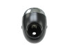 Headlight round 130mm egg model large model black with chrome GUIA thumb extra