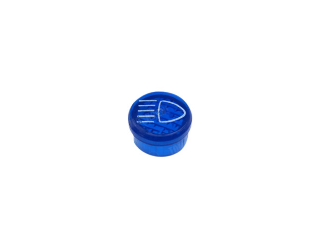 Controleglaasje 10mm blauw voor grootlicht  main