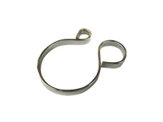 Gabel Tomos A3 / A35 unten Altes Modell Staub Gummi Klemme 22mm 