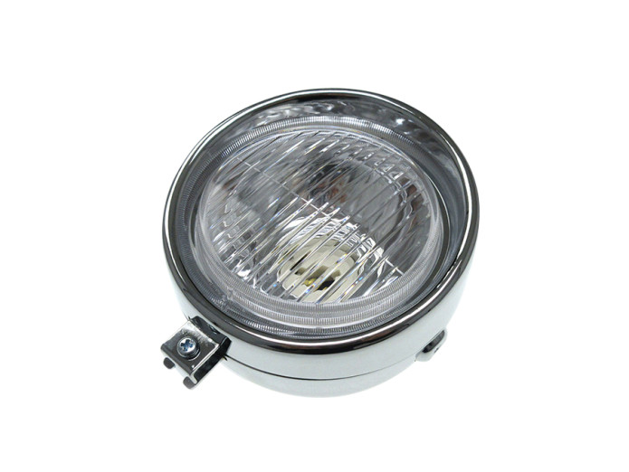 Koplamp rond 130mm classic chroom 