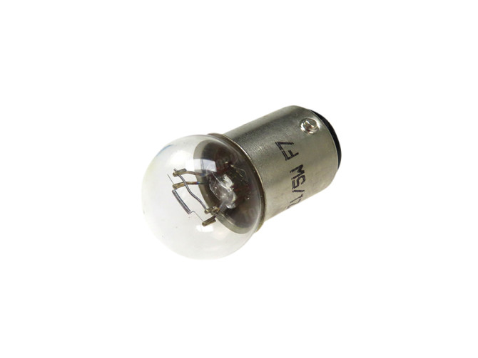 Light bulb BAY15d 12V 18 / 5W Trifa small glass main