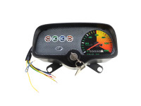 Tachometer Cockpit 80’s Oldskool GUIA 120 km/h Universal Typ 1