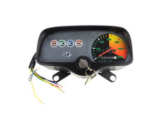 Tachometer Cockpit 80’s Oldskool GUIA 120 km/h Universal Typ 1