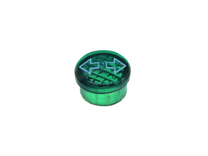 Controleglaasje 10mm groen voor knipperlicht  main