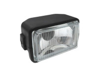 Headlight square 150mm black replica Tomos A3 / A35 / various models