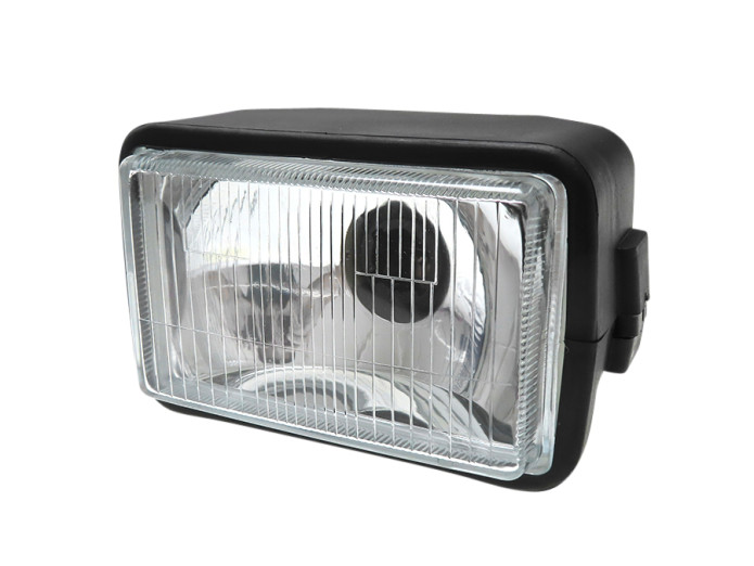 Koplamp vierkant 150mm zwart imitatie Tomos A3 / A35