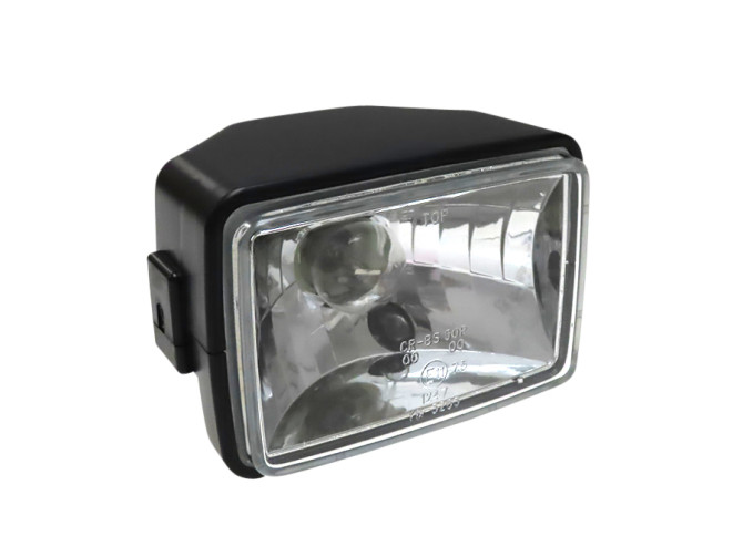 Headlight square 150mm Tomos A3 / A35 clear glass A-quality product