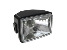 Koplamp vierkant 150mm Tomos A3 / A35 helder glas A-kwaliteit 