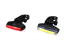 Verlichtingset Edge Monorail - incl. batterijen COB led lamp