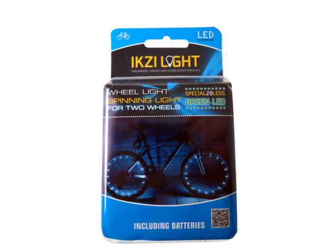 IKZI Light wheel light spinning light 20 leds green product