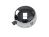 Headlight round 130mm Maxi chrome GUIA with grill thumb extra