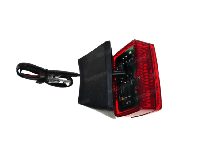 Rücklicht Tomos Universal Klein Schwarz LED 12V Bremslicht