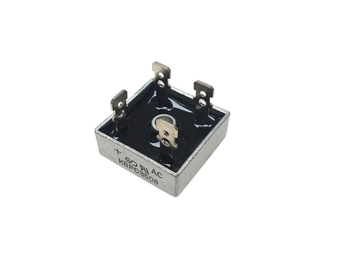Gelijkrichter universeel (AC > DC) LED op Tomos KBPC3508