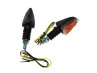Knipperlicht universeel LED model pijl zwart set thumb extra