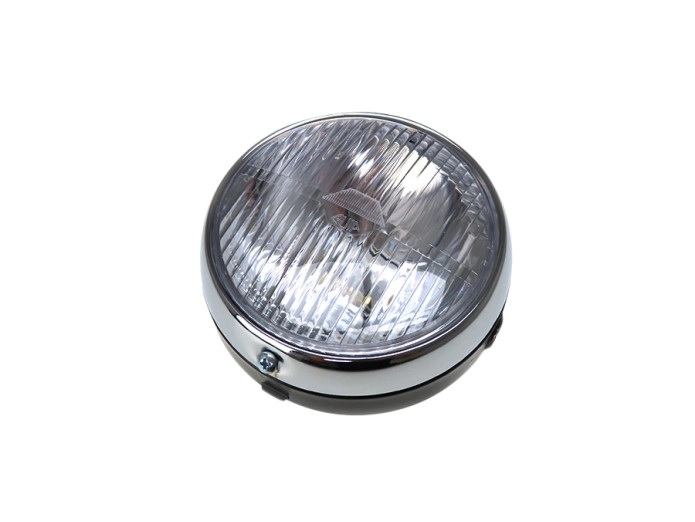 Koplamp rond 145mm zwart GUIA