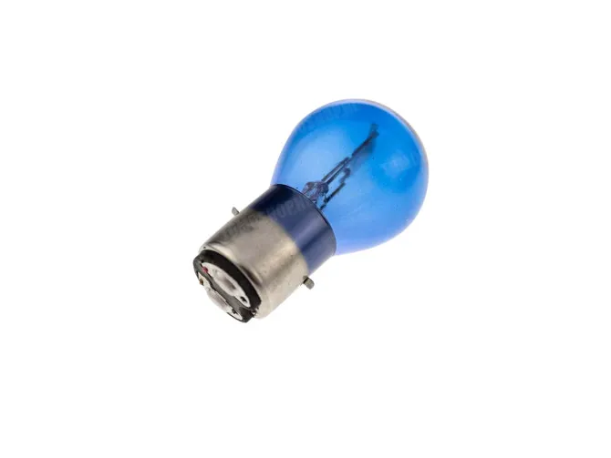 Lamp BA20d 12V 35/35 watt Super White (blauw) main