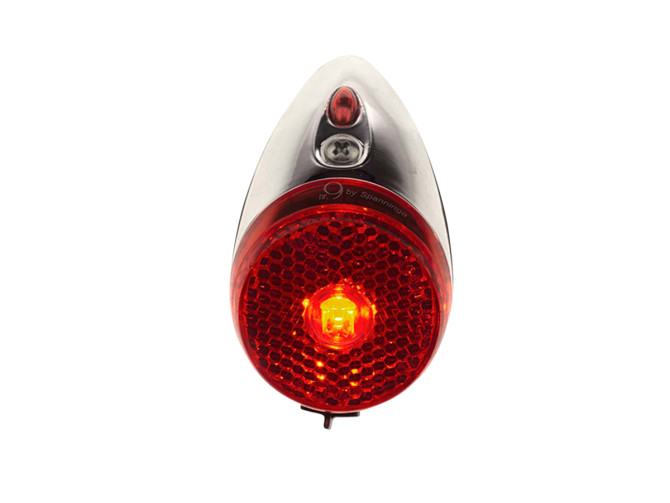 Taillight Tomos universal Retro LED chrome battery powered product