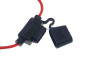 Fuse holder with electric cable wire universal thumb extra