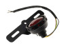 Achterlicht rond Tomos universeel met remlicht en kentekenhouder LED 12V thumb extra