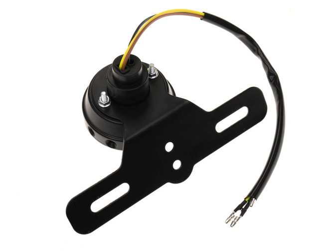 Achterlicht rond Tomos universeel met remlicht en kentekenhouder LED 12V product