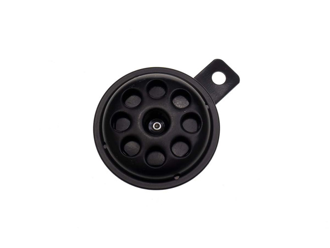 Claxon 6V AC 70mm wisselspanning zwart model met gaten product