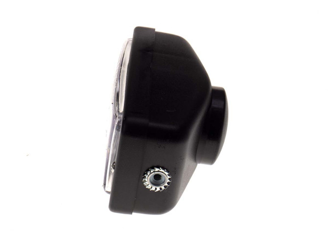 Headlight square 142mm black GUIA product