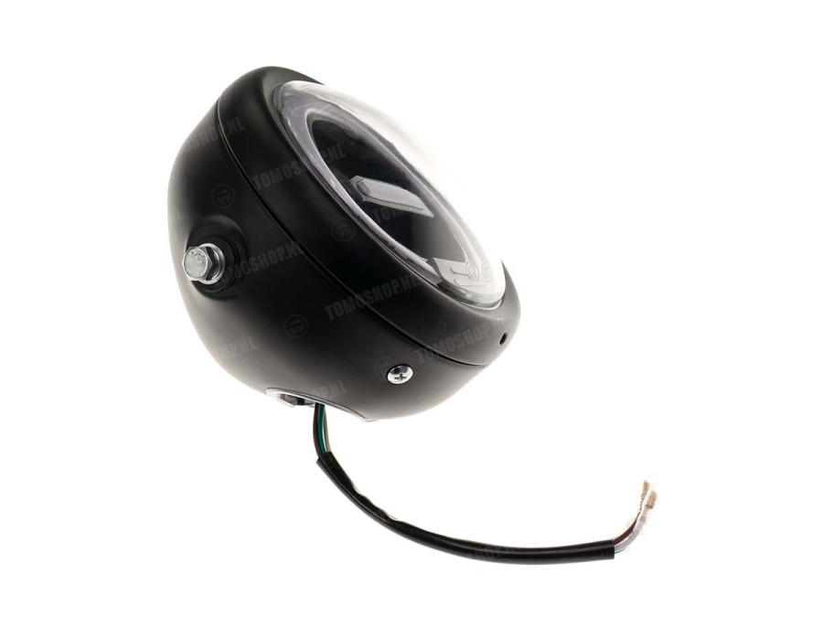 Moped LED Scheinwerfer 165mm schwarz Angel Eye kaufen?