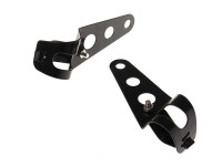 Headlight bracket 28mm set universal black custom