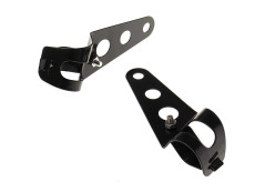 Headlight bracket 28mm set universal black custom