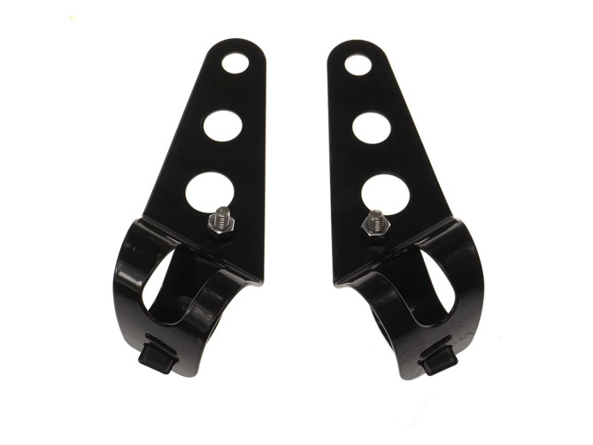 Headlight bracket 28mm set universal black custom product