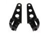 Headlight bracket 28mm set universal black custom thumb extra