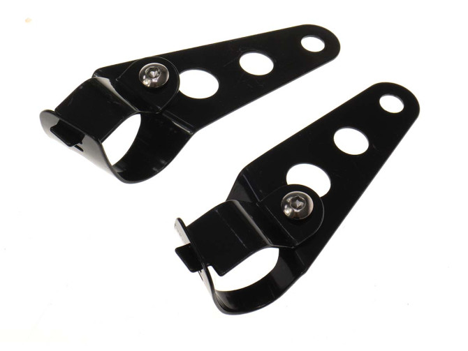 Headlight bracket 28mm set universal black custom product