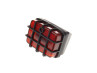 Taillight Tomos universal small model Ulo grid plastic