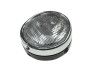 Headlight round 140mm black GUIA with switch thumb extra