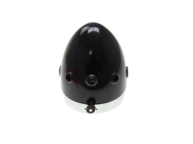 Headlight round 110mm egg model small model black product