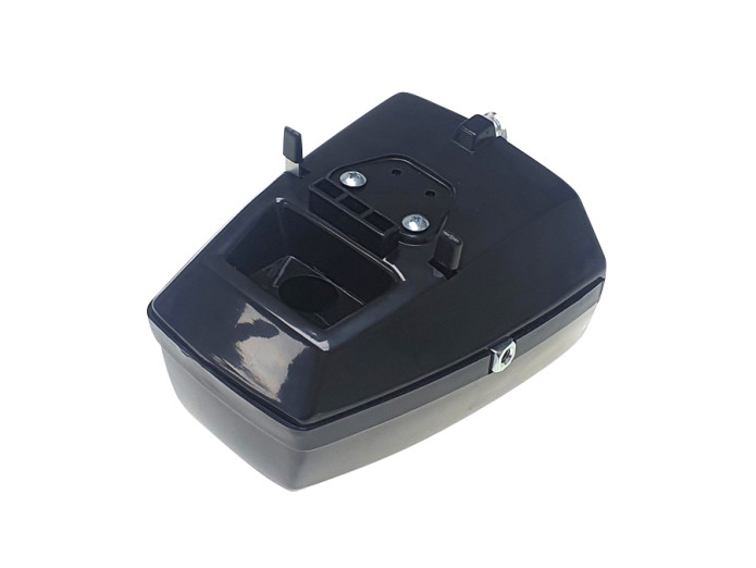 Scheinwerfer Eckig 115mm Schwarz mit Schalter Universal