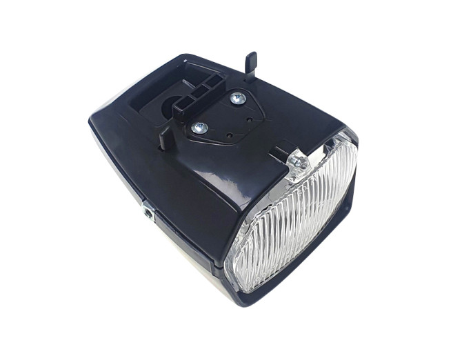 Headlight square 115mm black with switch universal product