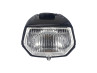 Headlight square 115mm black with switch universal thumb extra