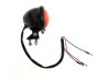 Achterlicht Tomos universeel LED klein zwart rond thumb extra